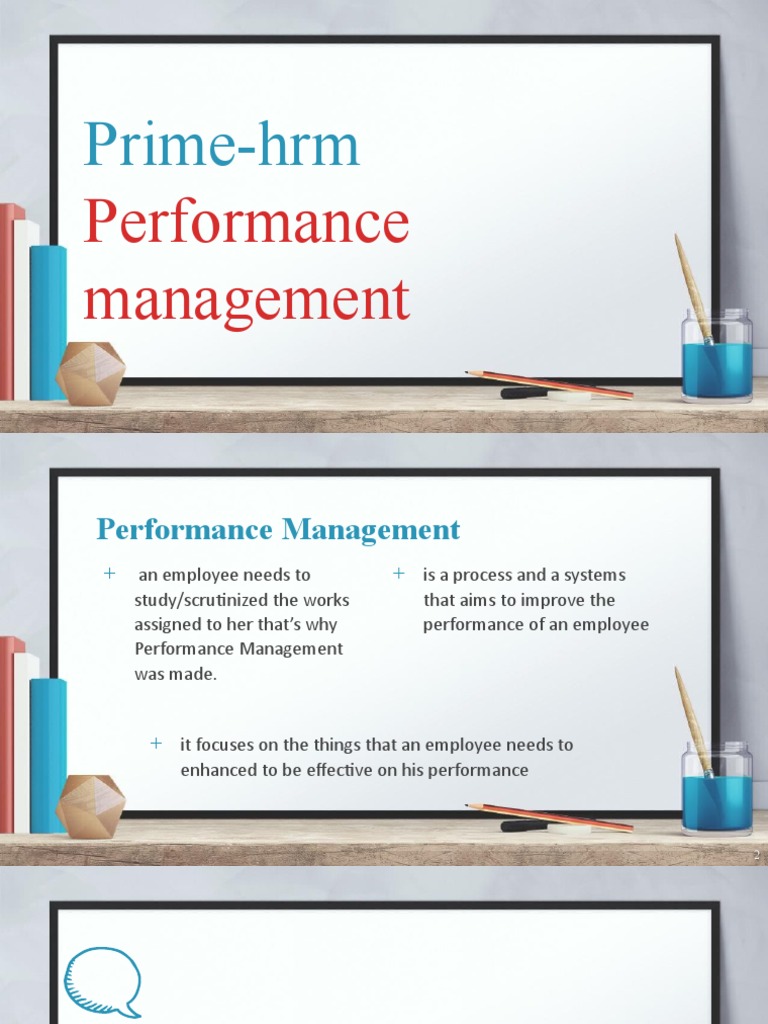 Educ 207 Prime - HRM Performance Management Presentation | PDF ...