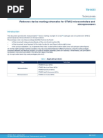 tn1433 Reference Device Marking Schematics For stm32 Microcontrollers and Microprocessors Stmicroelectronics