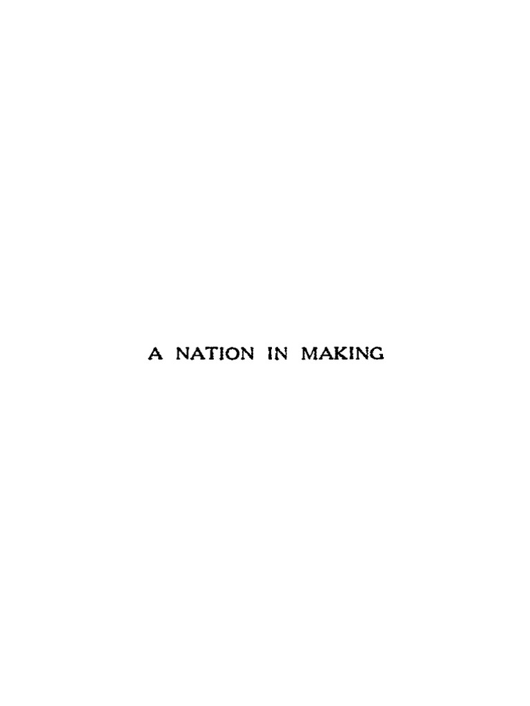 Surendranath Banerjee - A Nation in The Making | PDF