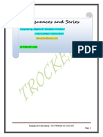 Sequences and Series - by Trockers