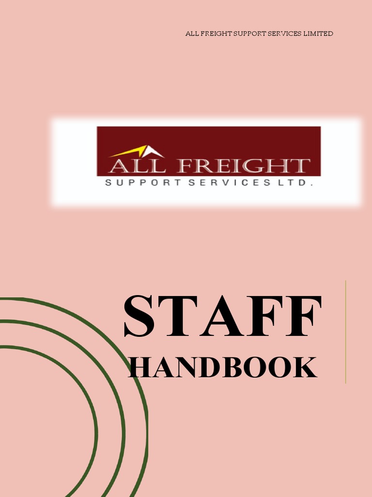 Staff handbook PDF