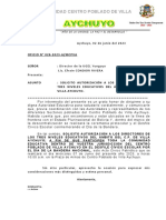 Oficio - 2023 - Solicito Autorizacion