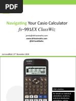 CasioFX991EX ClassWiz