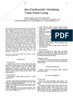 Studi Analisa Karakteristik Gelombang Untuk Pantai Lirung