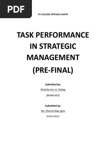 09 Performance Task 1 Strat