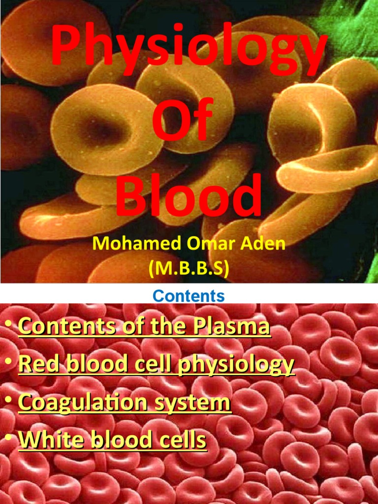 Physiology of Blood | PDF | Coagulation | Platelet