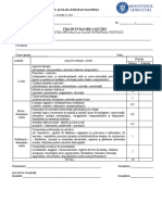 Fisa Evaluare Inspectie La Clasa