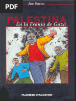 Joe Sacco Palestina en La Franja de Gaza