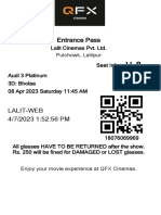 Qfxcinemas Ticket