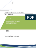 BKI - Guidelines For Safe Ocean Towing