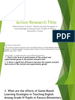 Action Research Title