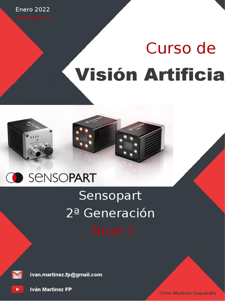 Curso de Visión Artificial Sensopart | PDF | Código QR | Notación