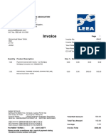 NEW 03 - LEEA Stock Invoice
