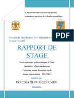 Rapport de Stage