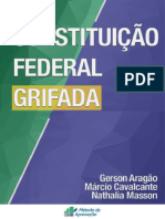 Constituição Federal Grifada Gerson Aragão, Marcio Cavalcante e
