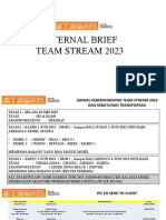 Internal Brief - Job Des For Team Stream 2023
