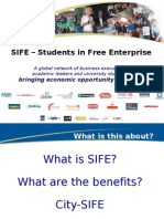 SIFE - Students in Free Enterprise: Bringing Economic Opportunity To Others