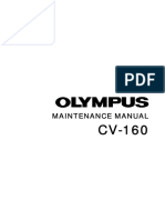 Olympus CV-160 Maintenance Manual