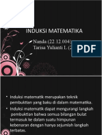 Induksi Matematika 1 - Kelompok 4