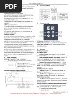 Typical YSC-8260 & 8262 User Manual