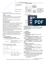 Typical YSC-8260 & 8262 User Manual