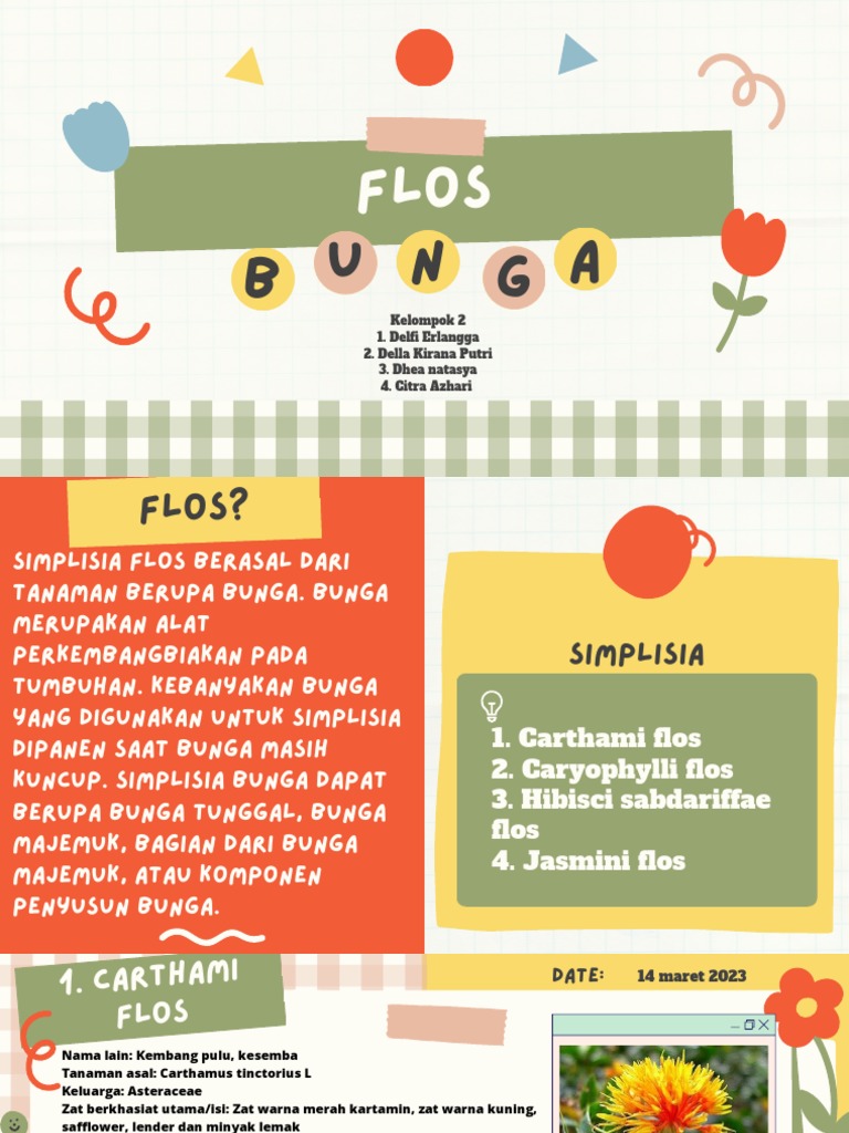 Manfaat dan Penggunaan Flos dalam Herbal | PDF