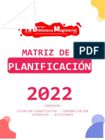 01 Matriz-De-Pca-2022 Diagnóstico - 2° Grado Ok