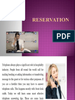 Reservation