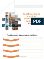 Troubleshooting Du Procede de Distillation