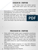 Pertemuan 11 (Prosedur Impor)