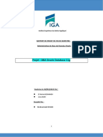 Projet: DBA Oracle Database 11g: Institut Supérieur Du Génie Appliqué