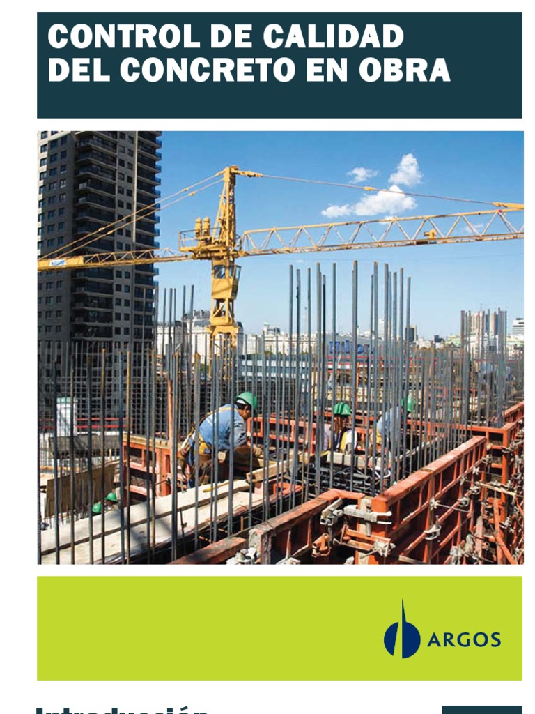 Control de Calidad del Concreto en Obra | PDF | Hormigón | Cemento