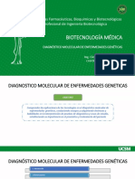 Tema 2 Diagnóstico Molecular de Enfermedades Genéticas