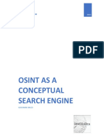 OSINT As A Conceptual Search Engine