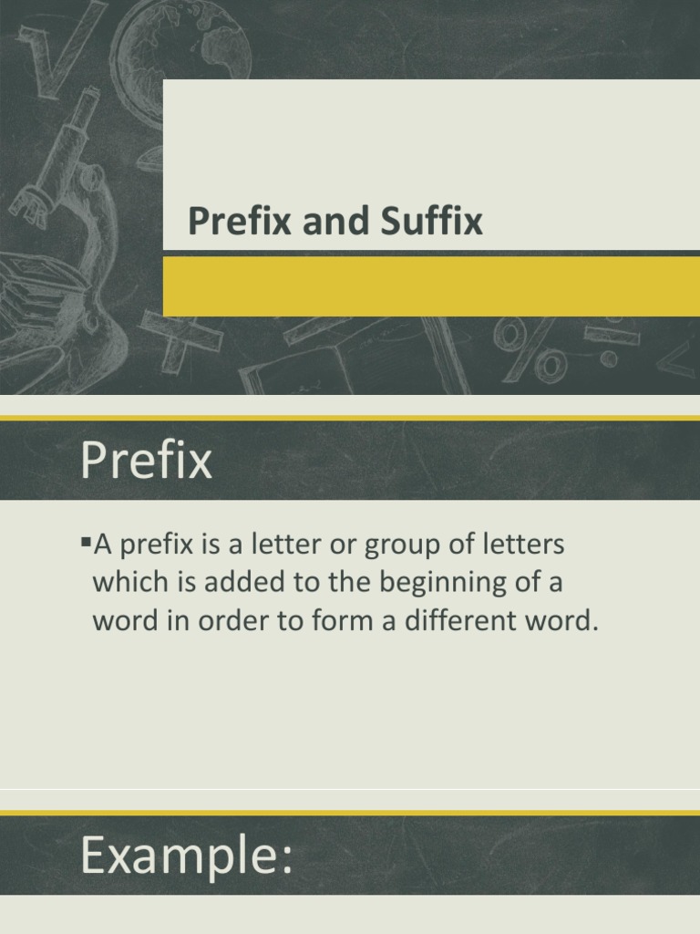Grade 7 Prefix and Suffix | PDF | Linguistics | Linguistic Morphology