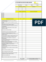 Check List de Verificacion de Habilidades y Conocimientos