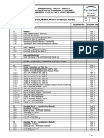 Final Documentation Dossier Index: Arabian Gulf Oil Co - Agoco