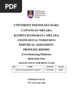 UITM Practical Training Logbook | PDF