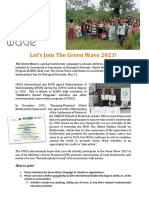Let's Join The Green Wave 2023 - CFP