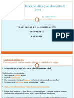 Trastornos de La Eliminación en La Infancia