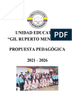 Propuesta Pedagógica (Gil Ruperto Men (Endez)