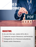 Chapter 5 Bureaucracy