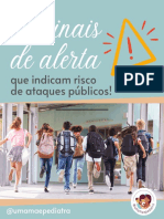 Alerta Sobre Ataques em Escolas - @umamaepediatra 2023