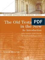 The Old Testament in The New - An Introduction - Steve Moyise