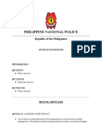 PNP - Article Handbook