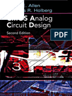 Allen Holberg 3 CMOS Analog Circuit Design