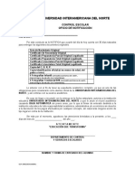 Carta Compromiso Papelería Faltante