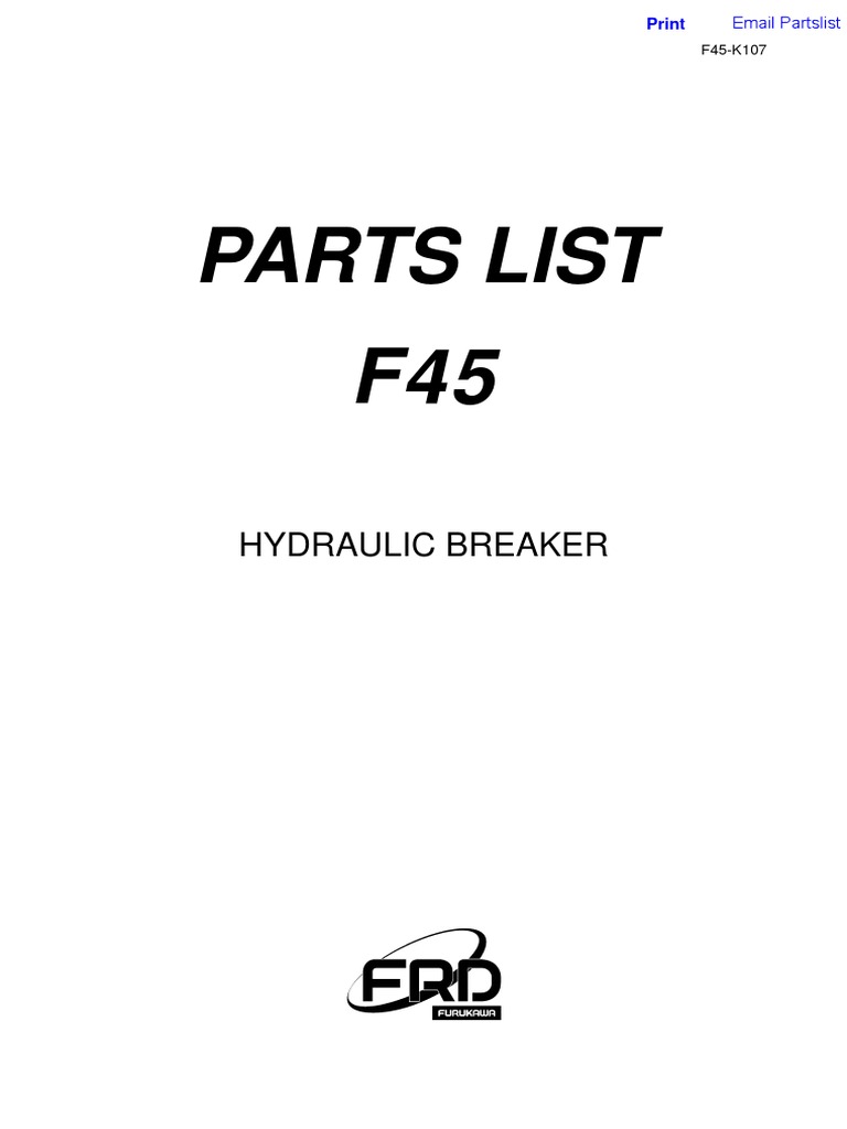 Llibre de Parts F45-K107 | PDF | Electrical Connector | Mechanical ...