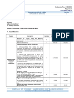 C-2002038 Licol - Calificacion Sistema de Aires