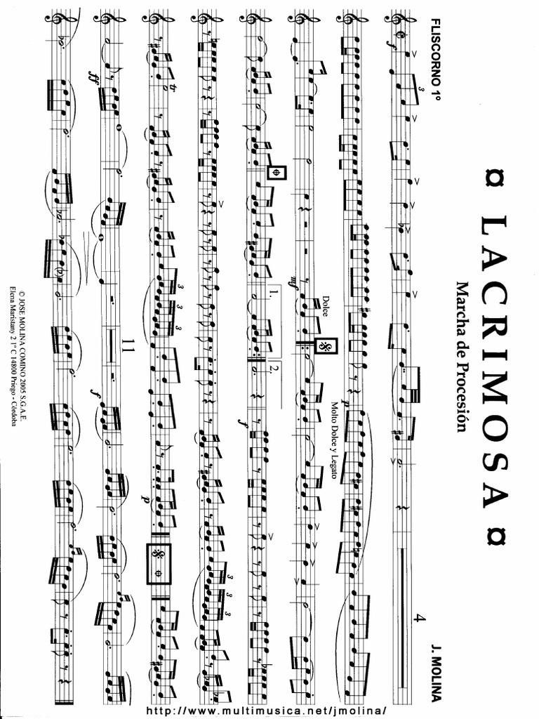 Lacrimosa Fliscorno1 | PDF